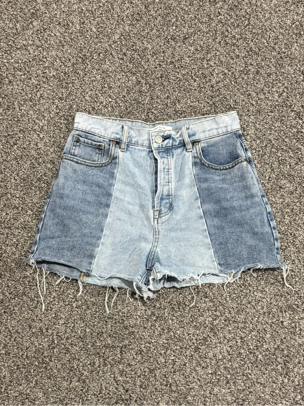 PacSun High Risw Icon denim shorts